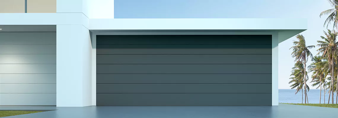 Insulated Modern Garage Doors in West Palm Beach, Florida