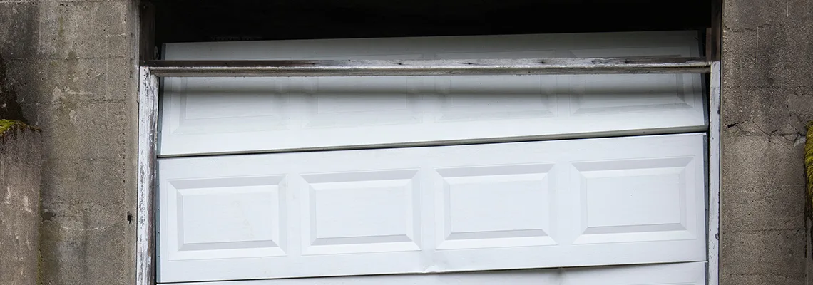 Fallen Commercial Garage Door Repair in West Palm Beach, Florida